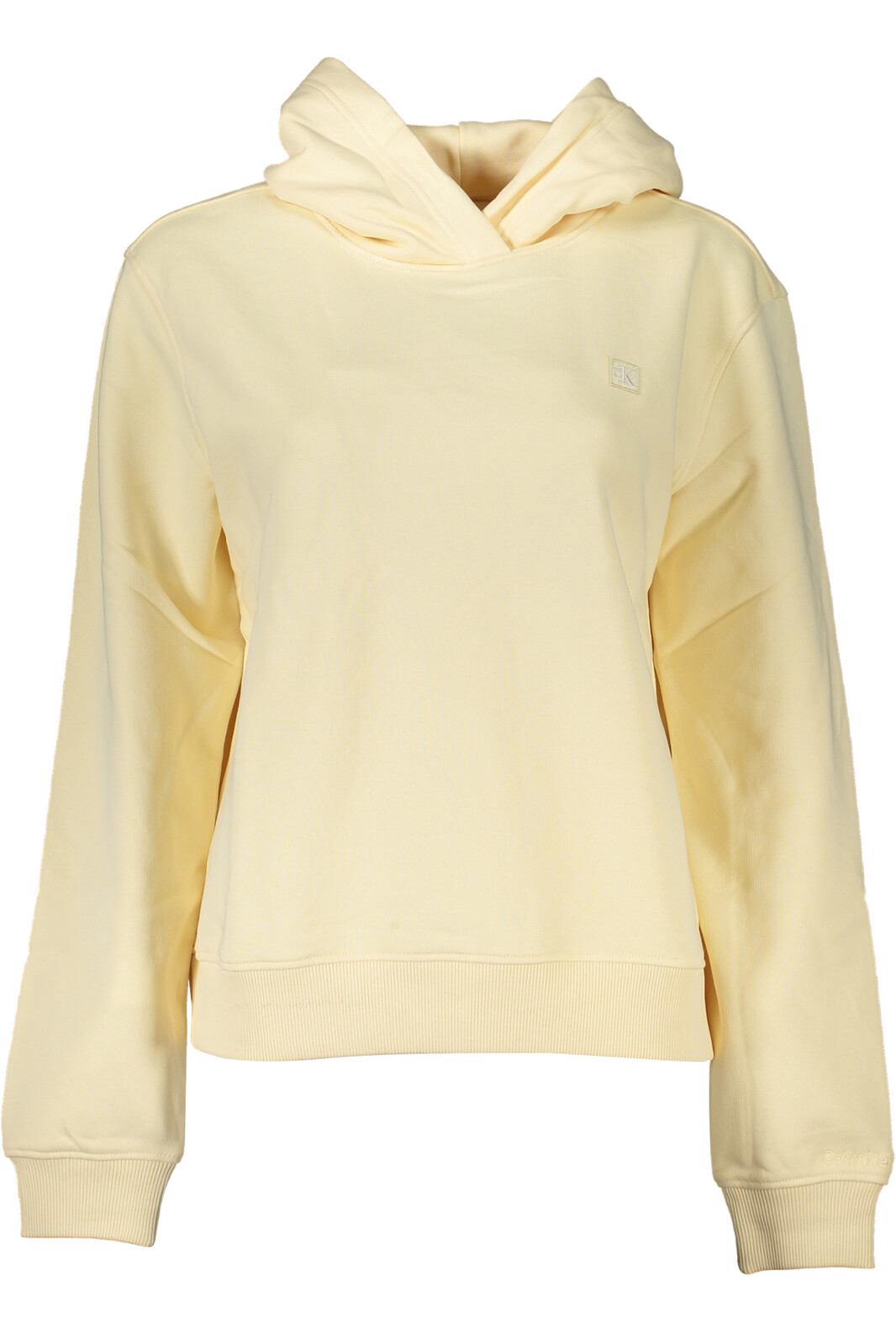 CALVIN KLEIN WOMEN'S ZIPLESS SWEATSHIRT BEIGE