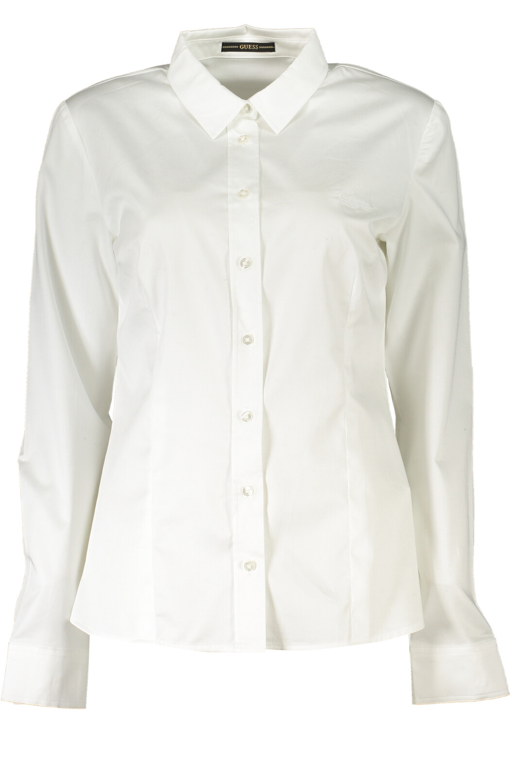 GUESS JEANS WOMEN'S LONG SLEEVE SHIRT WHITE