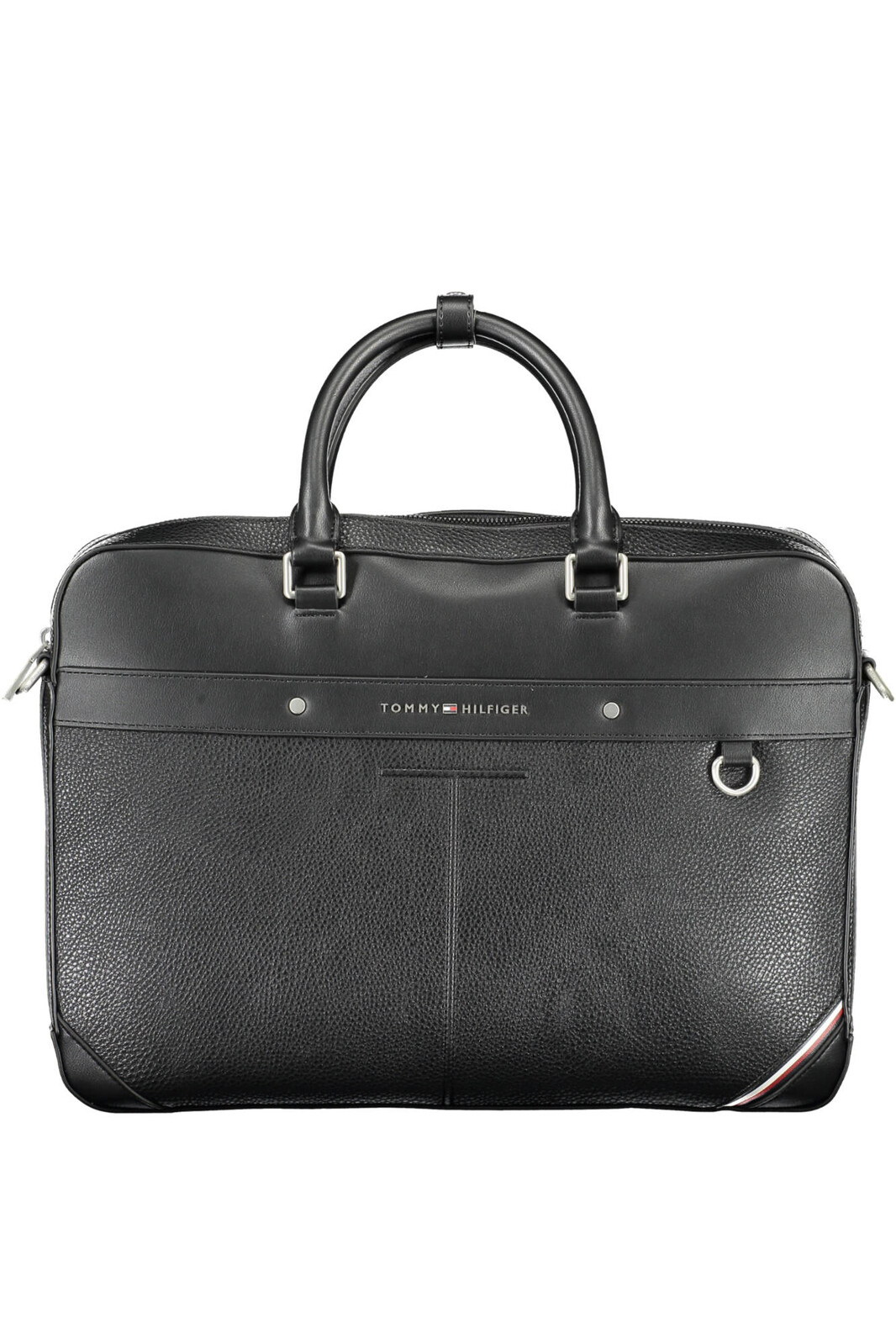 TOMMY HILFIGER MAN BLACK BRIEFCASE