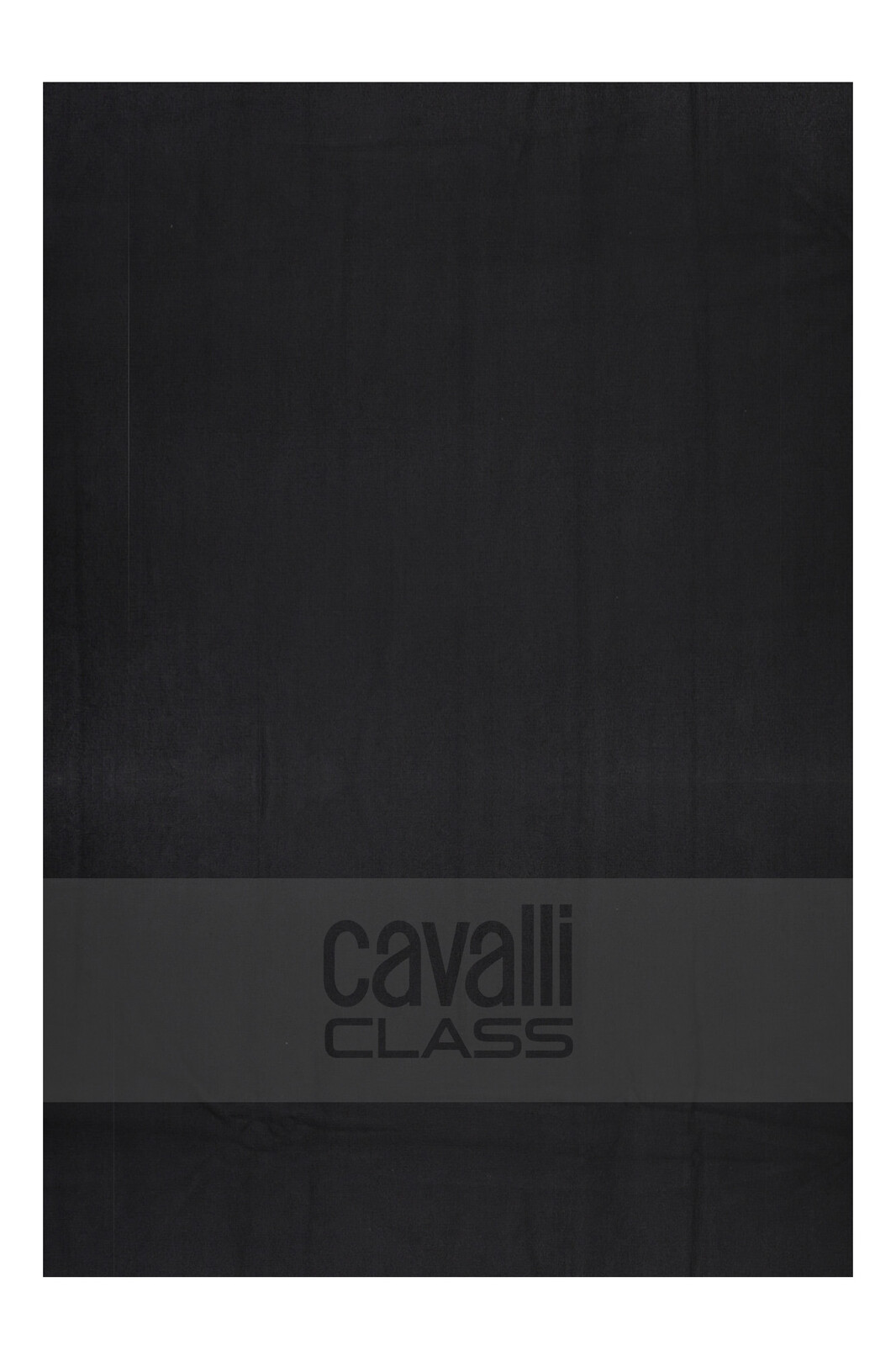 CAVALLI CLASS MEN'S BEACH TOWEL BLACK