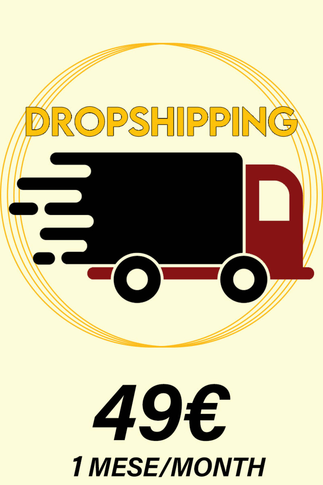 1 MONTH DROP SHIPPING SERVICE