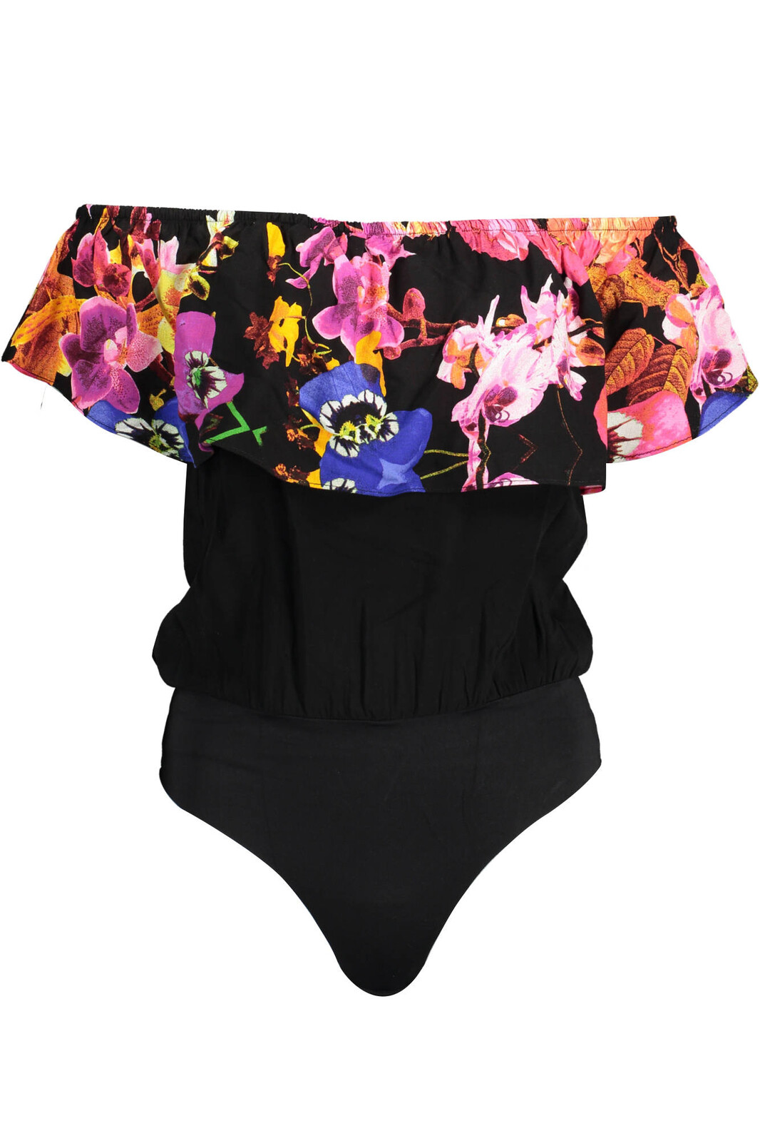 DESIGUAL BODY WITHOUT SLEEVES WOMAN BLACK