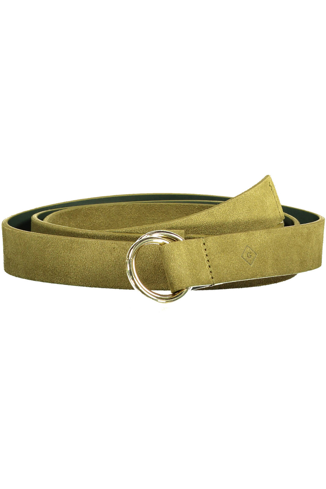 GANT GREEN WOMEN'S LEATHER BELT