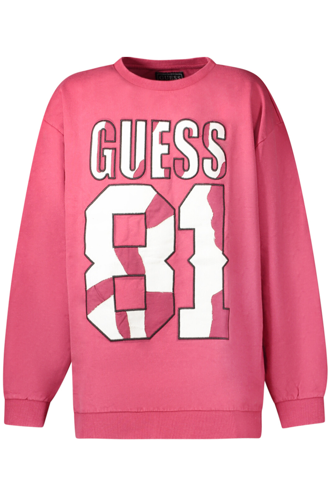 GUESS JEANS SWEATSHIRT WITHOUT ZIP CHILD RED