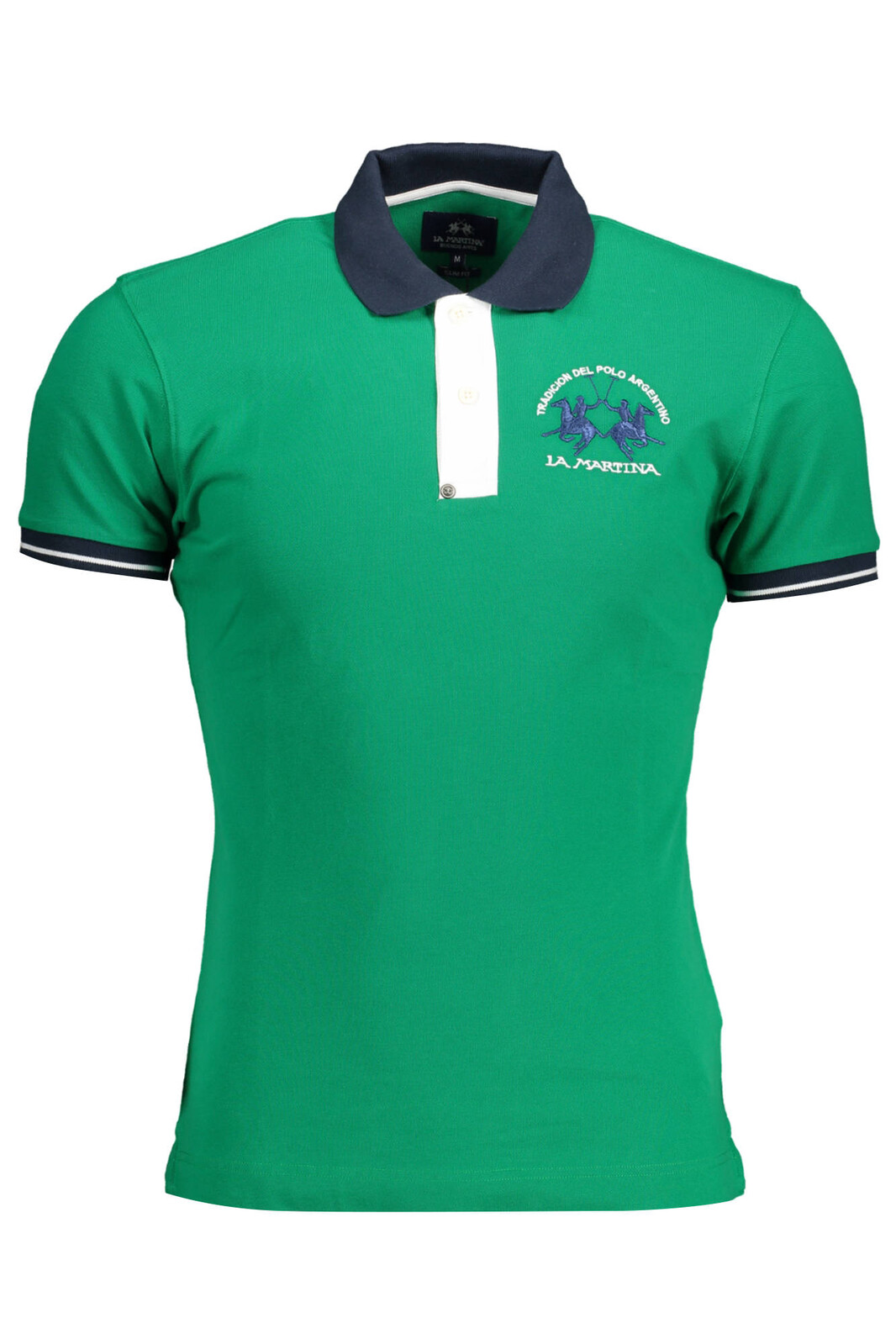 LA MARTINA MEN'S SHORT SLEEVE POLO GREEN