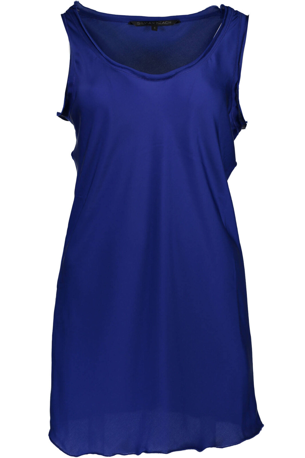 SILVIAN HEACH BLUE WOMAN TANK