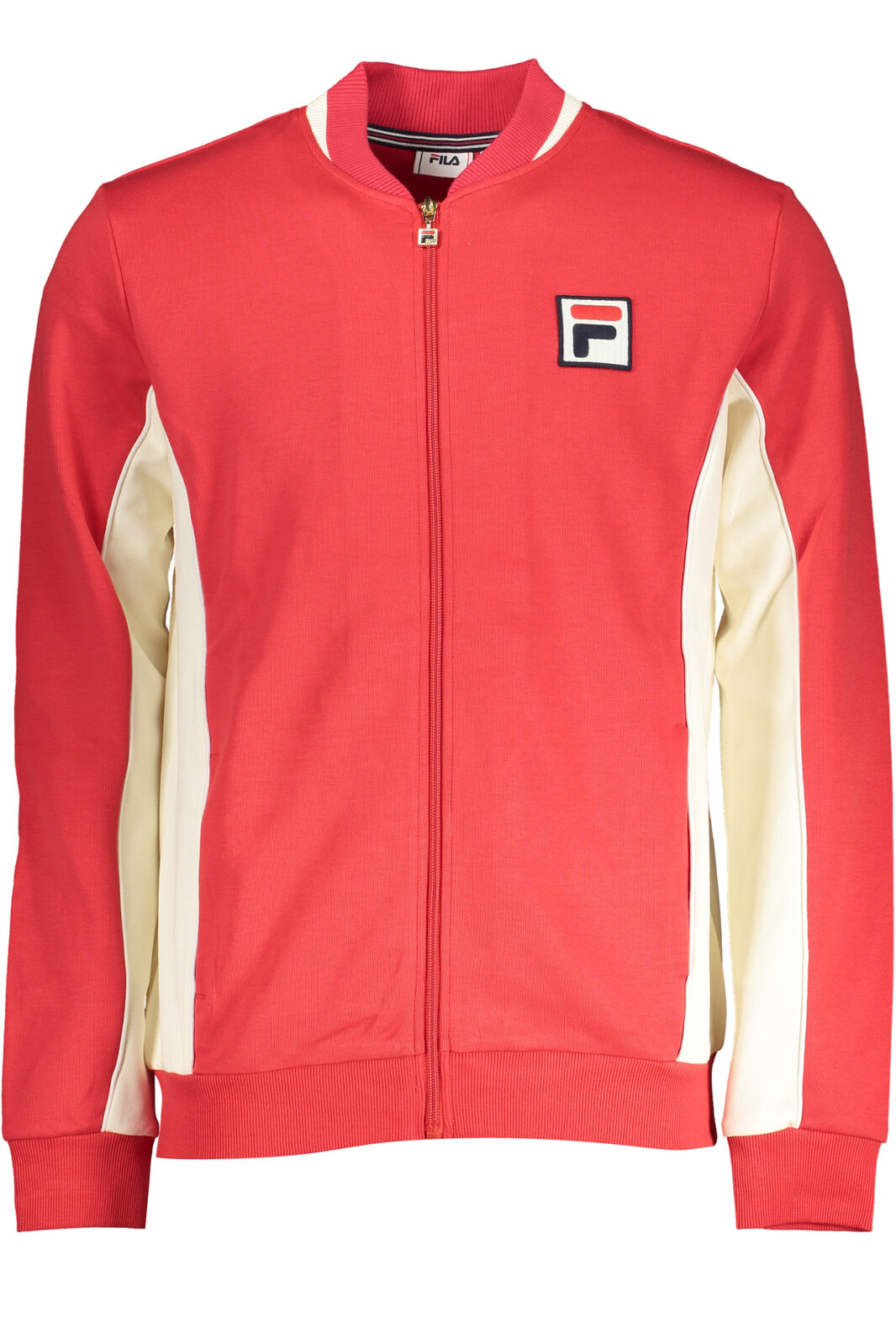 FILA MEN'S RED ZIP SWEATSHIRT