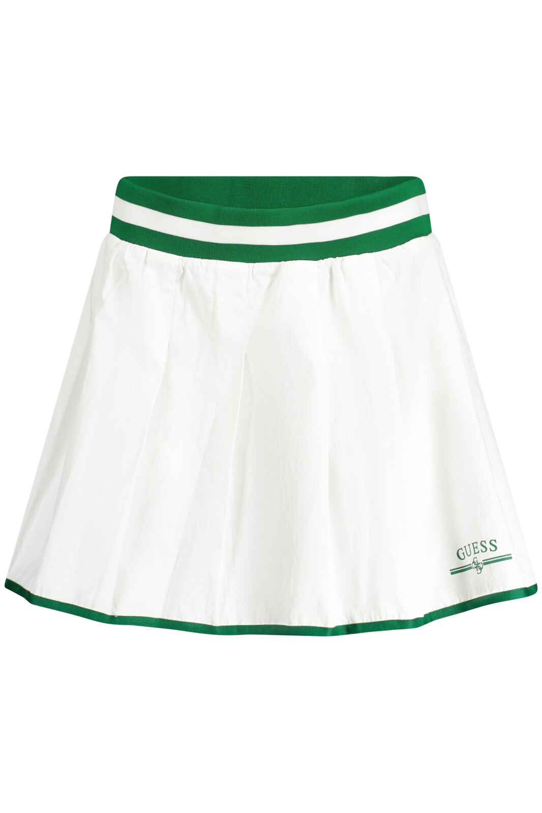 GUESS JEANS SHORT SKIRT WOMEN WHITE