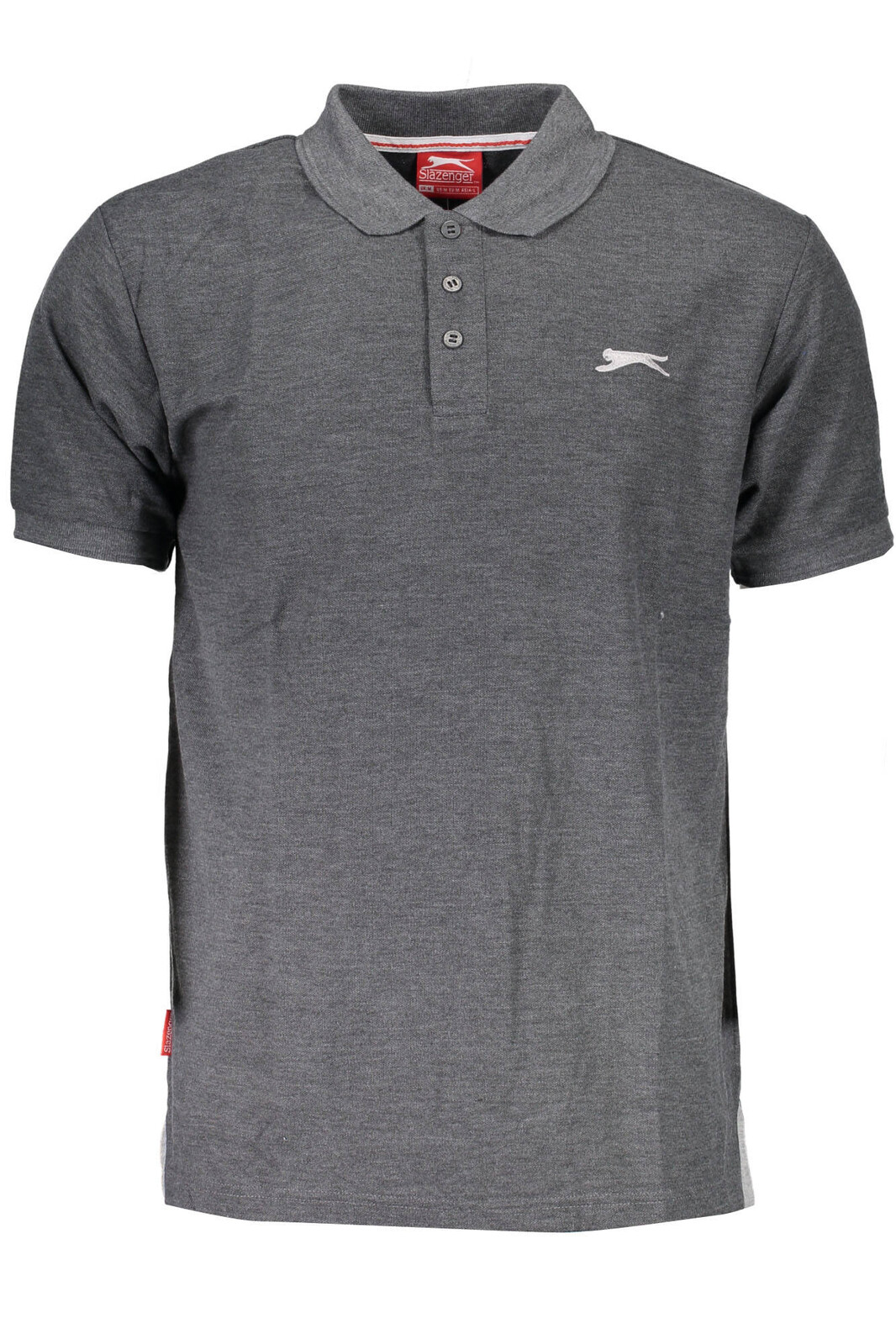 SLAZENGER SHORT SLEEVE POLO SHIRT MAN GRAY