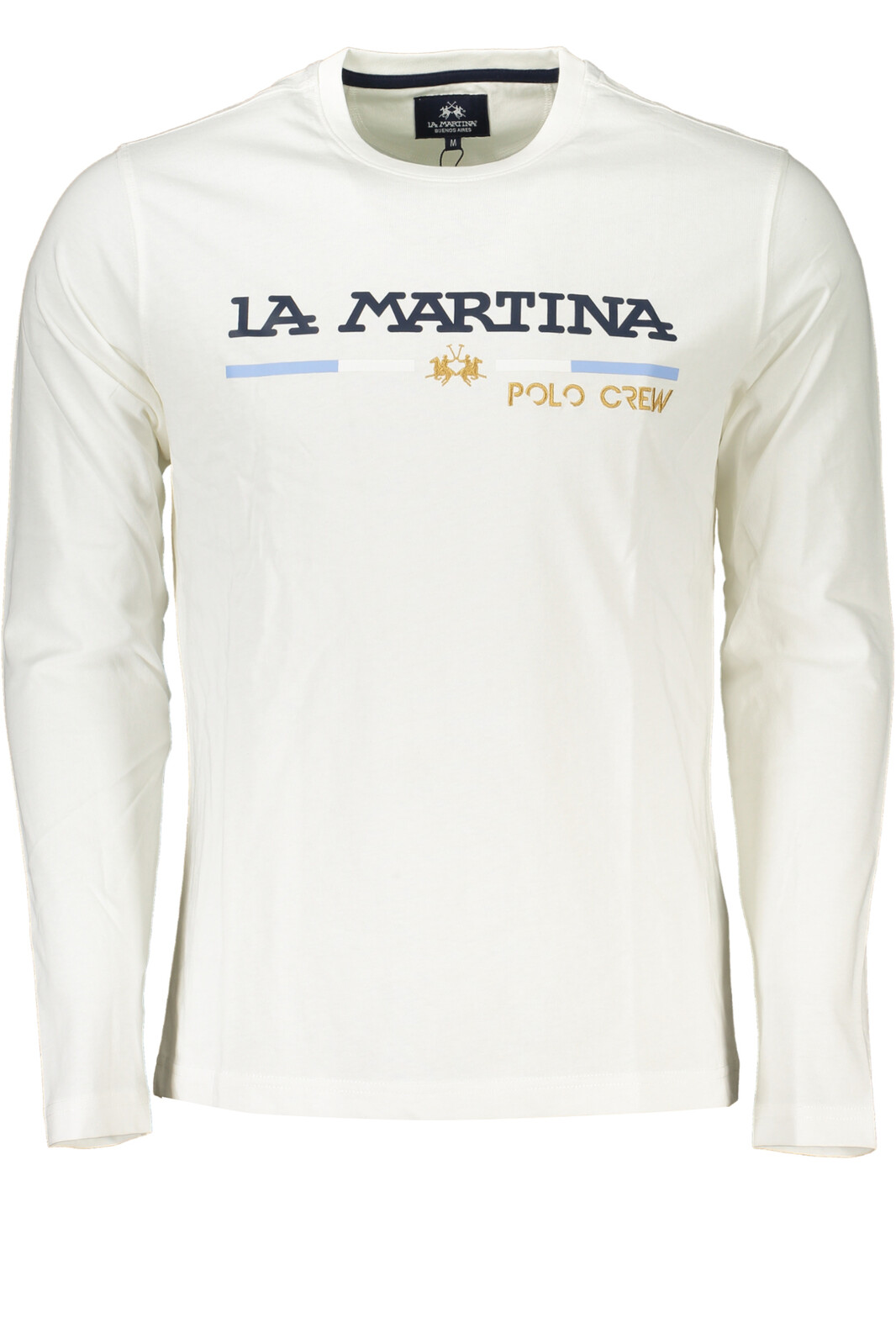 LA MARTINA MEN'S LONG SLEEVE T-SHIRT WHITE