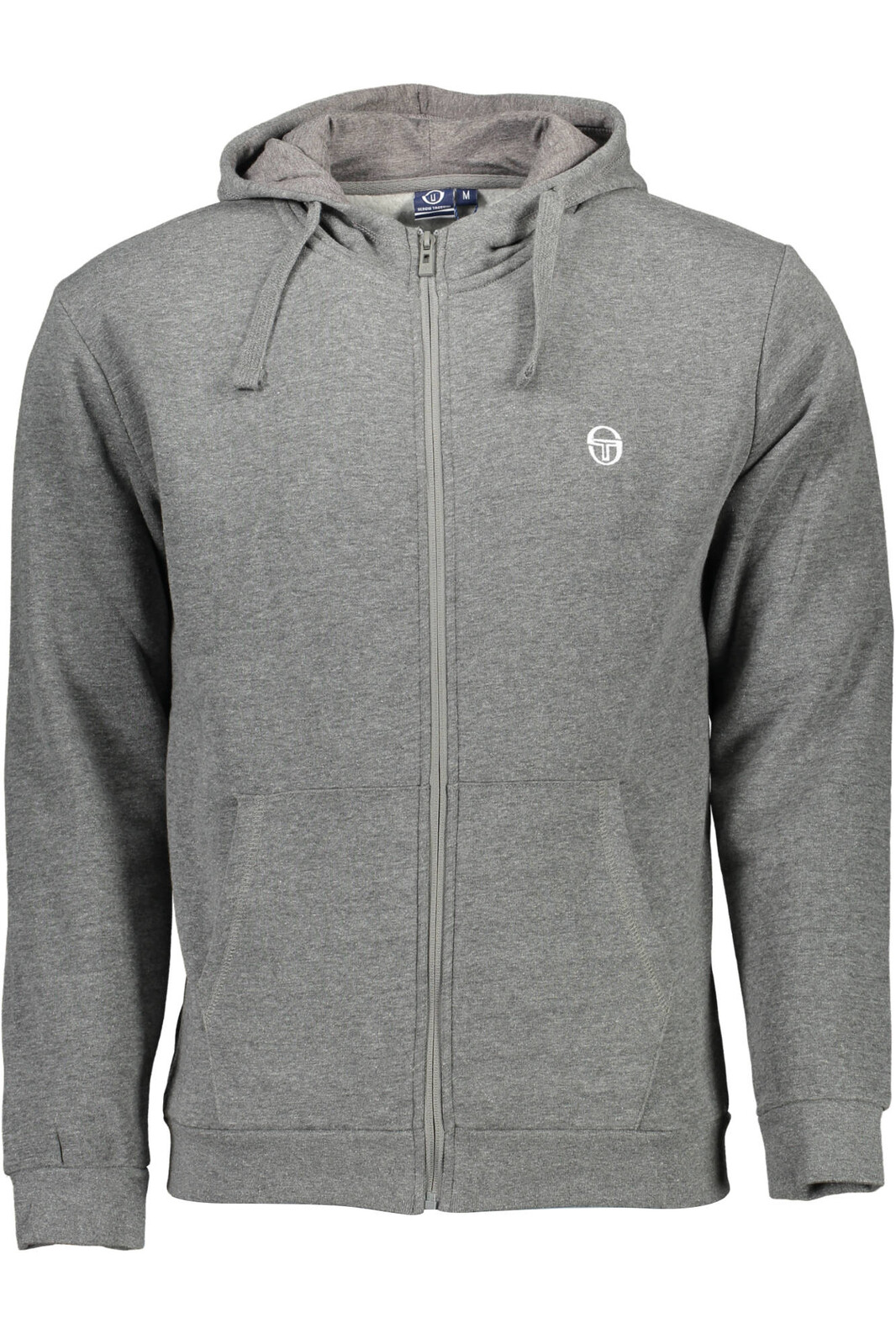 SERGIO TACCHINI SWEATSHIRT WITH ZIP MAN GRAY