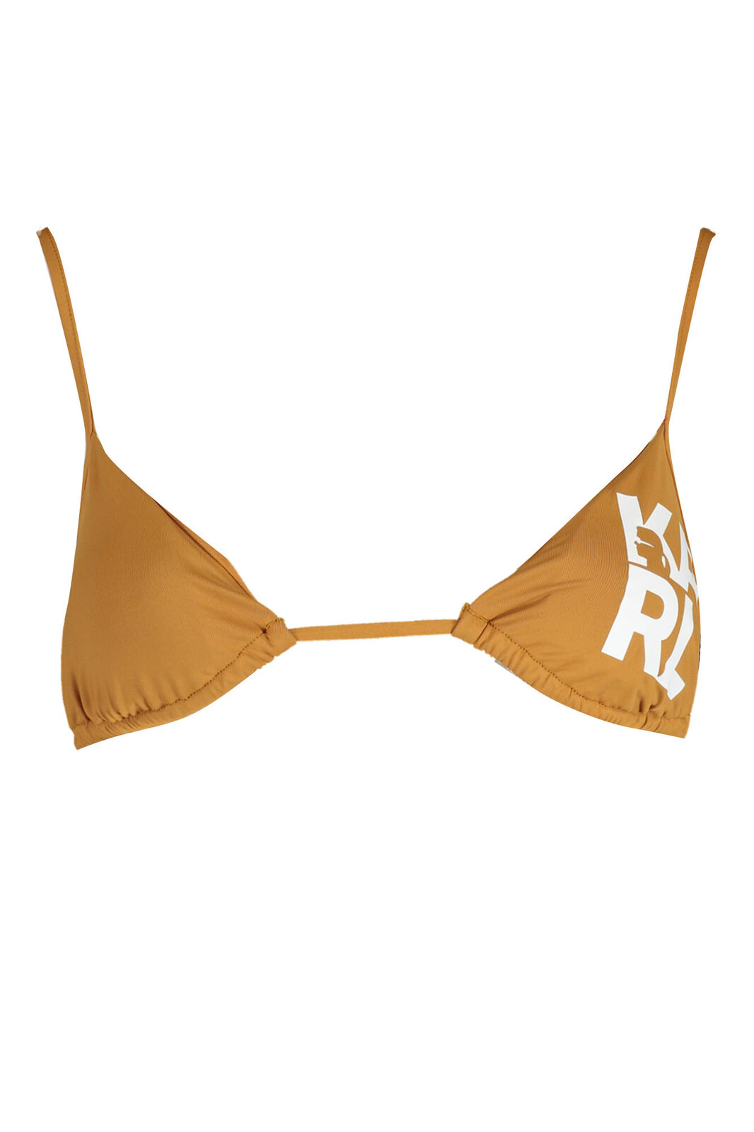 KARL LAGERFELD BEACHWEAR SWIMSUIT TOP WOMEN BROWN