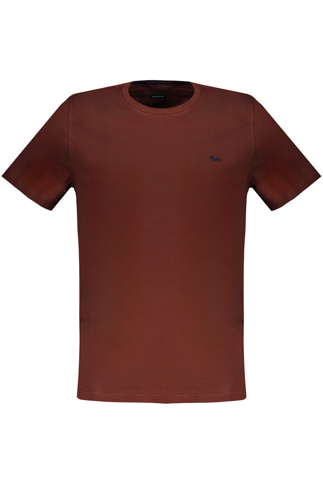 HARMONT & BLAINE MEN'S SHORT SLEEVE T-SHIRT BROWN