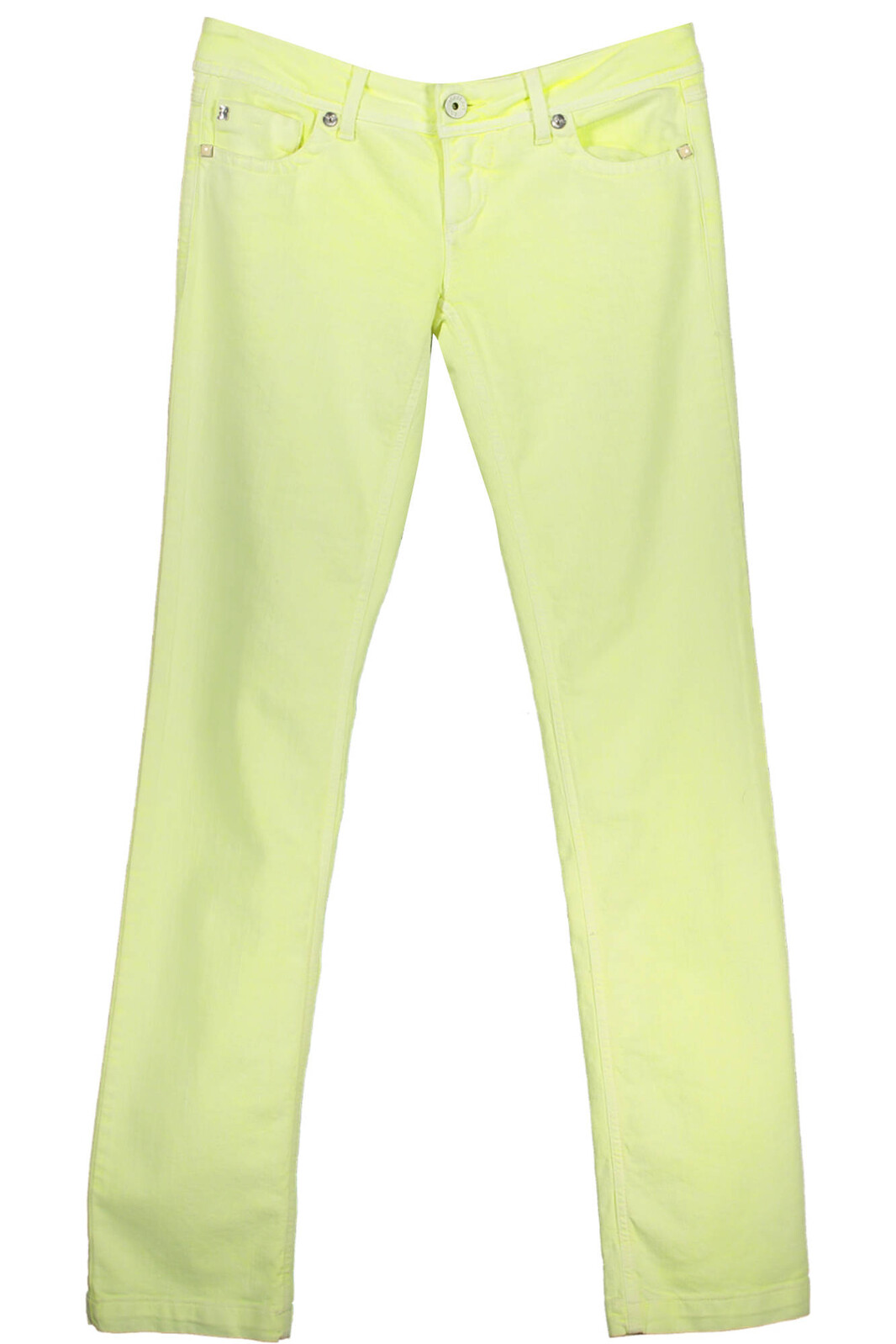 RE-START YELLOW WOMEN'S TROUSERS