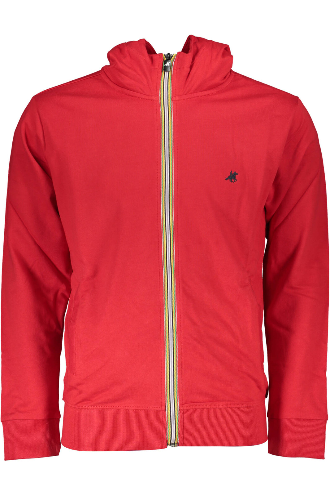 US GRAND POLO SWEATSHIRT WITH ZIP MAN RED