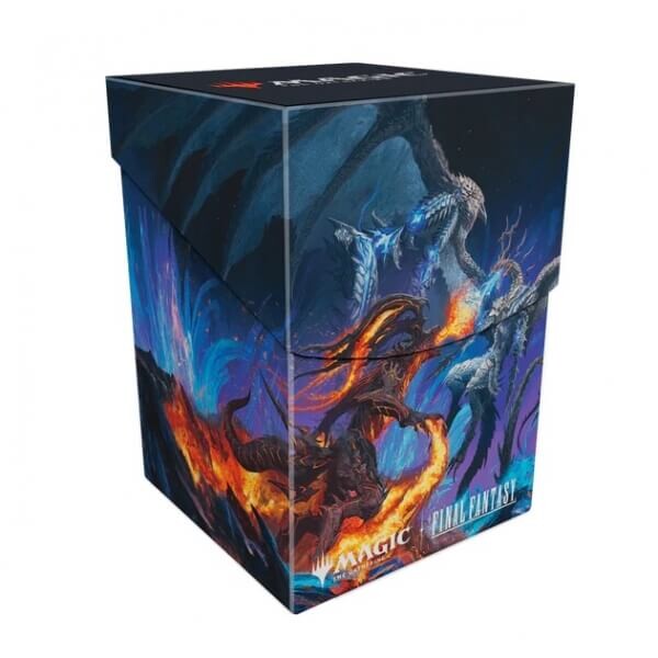 MTG krabička na karty 100+ Final Fantasy Bahamut and Ifrit