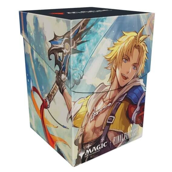 MTG krabička na karty 100+ Final Fantasy Tidus, Yuna's Guardian