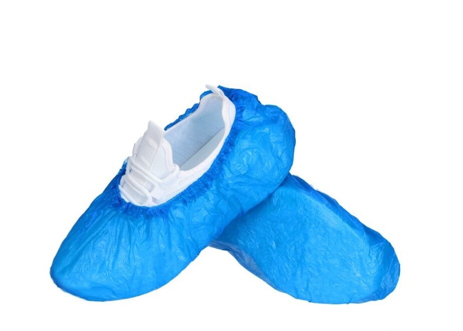 BETAtex Jednorázové návleky na obuv PE BETAtex, 100 ks, nesterilní, modré