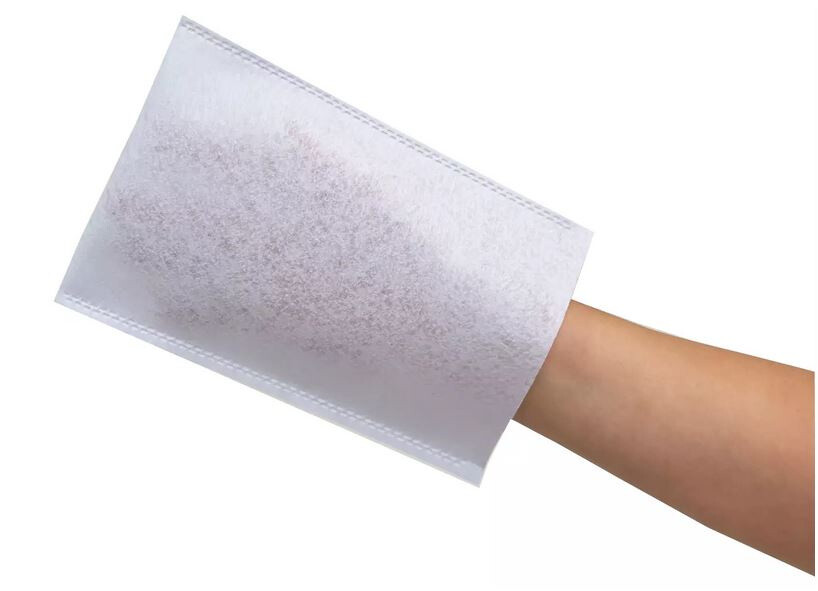 Mycí žínka, rukavice - 75 g/m2, materiál  MOLTON, 50 ks, nesterilní