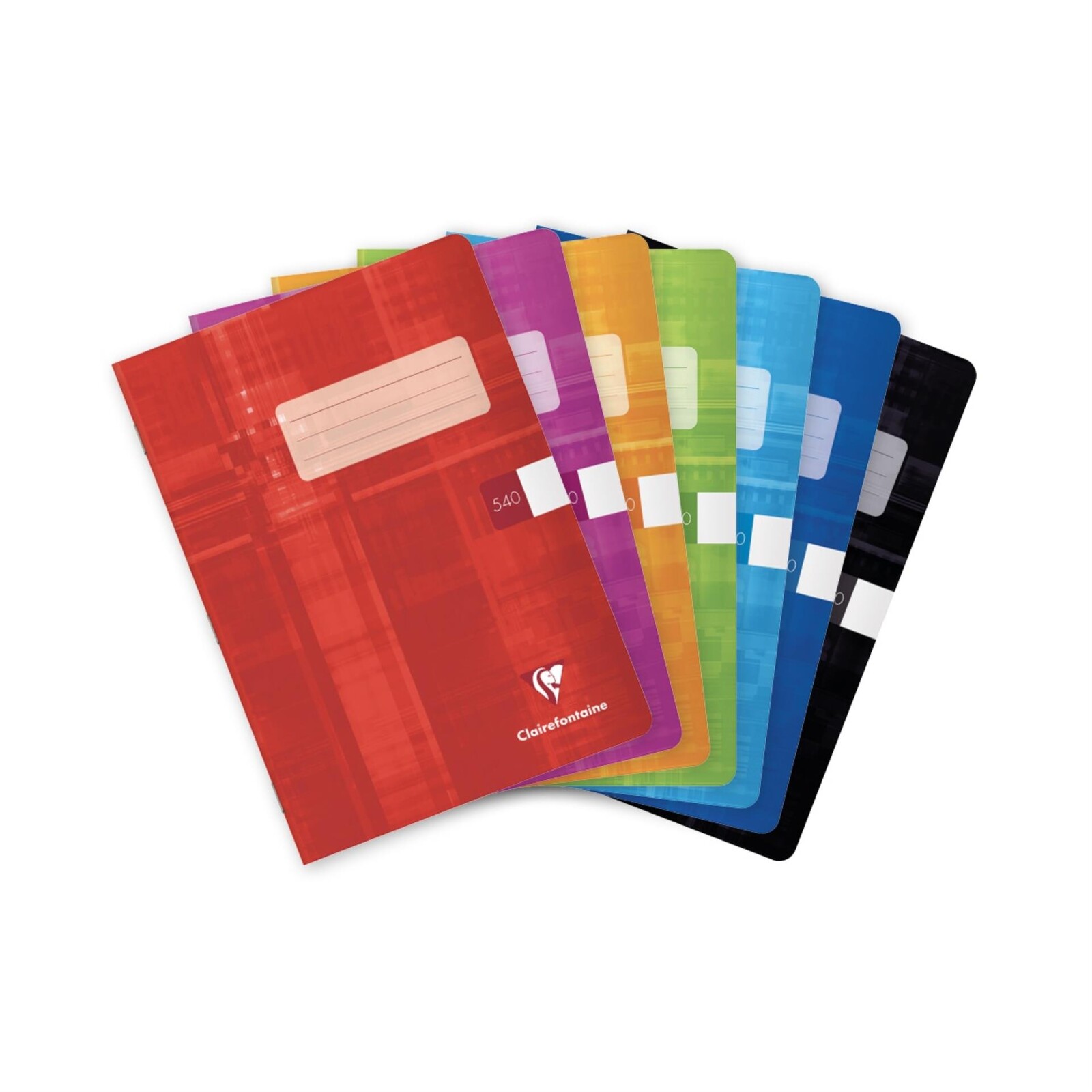 Sešit Clairefontaine č. 540 ve formátu A5, 40 listů, čistý