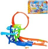 Mattel HOT WHEELS Stunt Tracks srážka ve vzduchu set s autíčkem