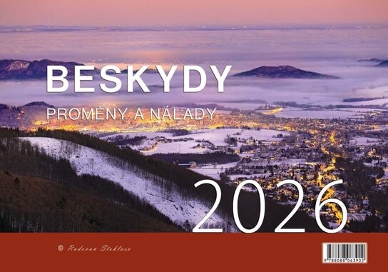 Beskydy 2026 - nástěnný kalendář