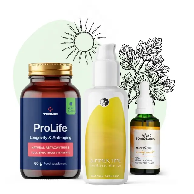 Balíček - opalování