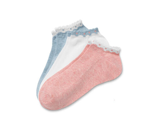 Tchibo - Krátké ponožky - pro ženy - vel. 39-42 - barva: modrá