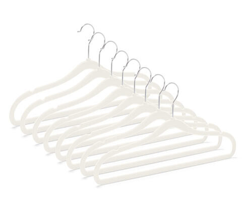 Tchibo - Extra úzká šatní ramínka - barva: béžová