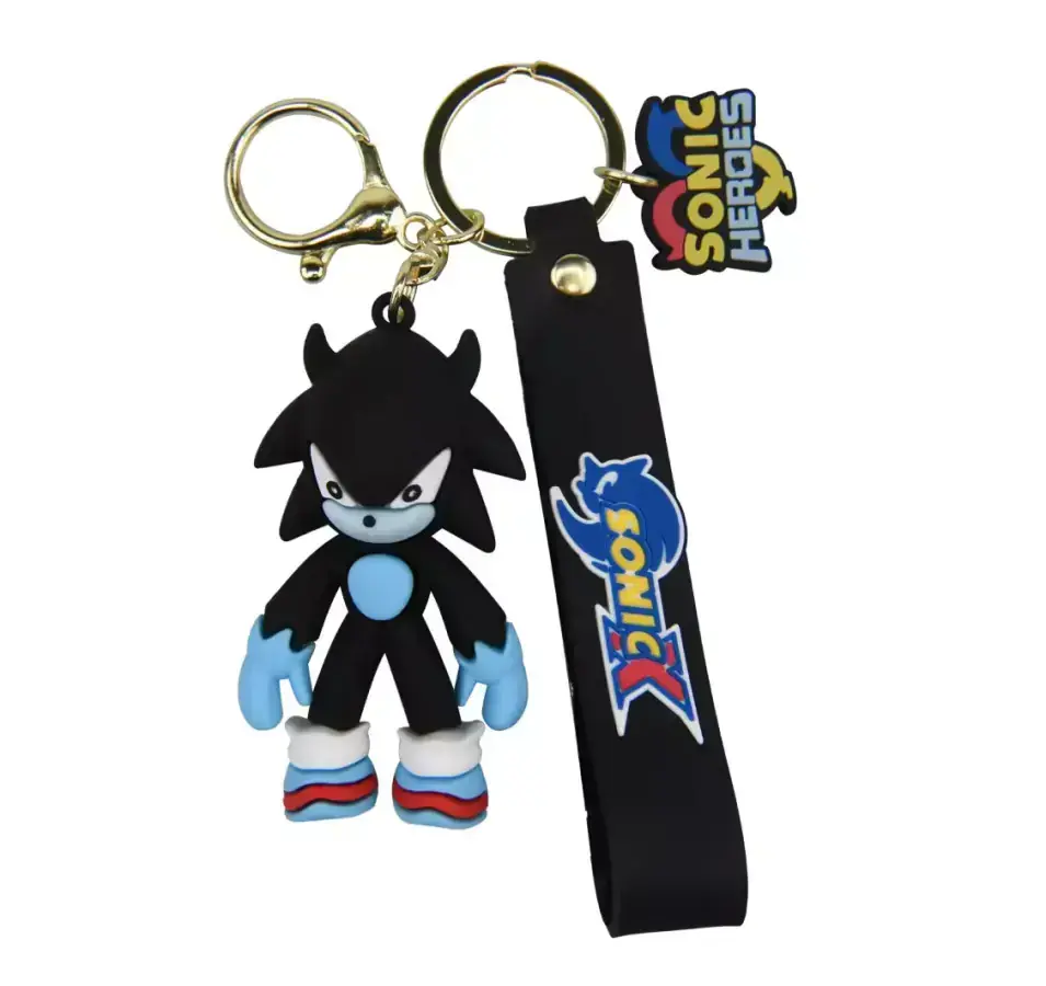 Bagito Dětská klíčenka Ježek Sonic Shadow PKBA2196