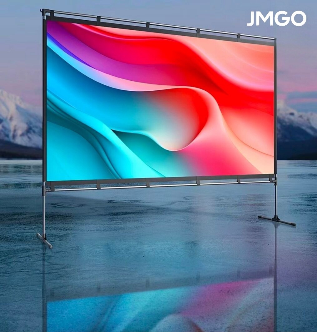 Jmgo Přenosná obrazovka pro projektor 100″