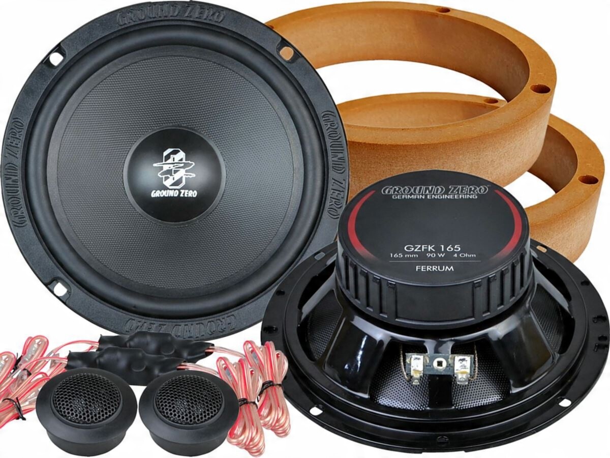Ground Zero Gzfc 165.2 reproduktory Vw Fox přední