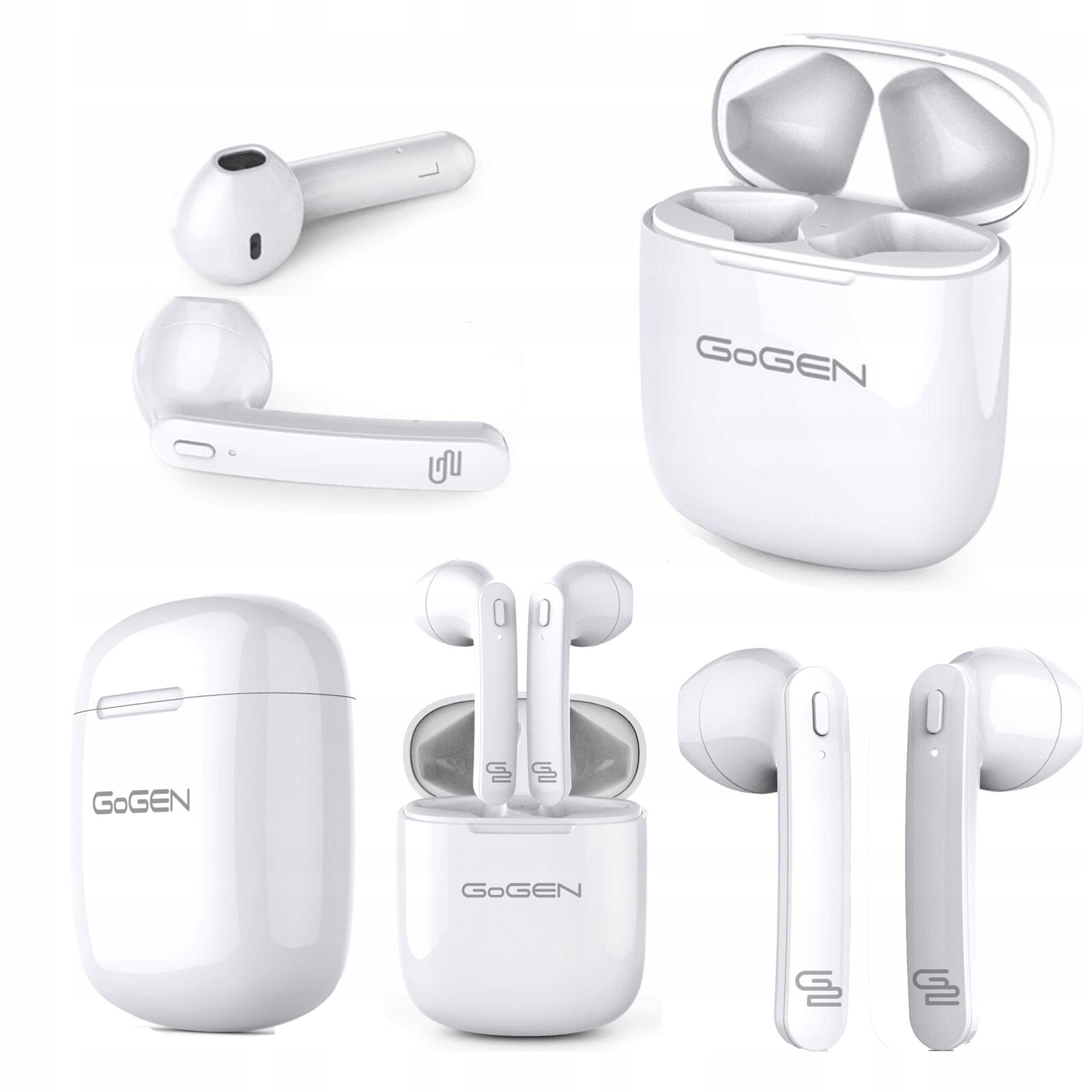 Bezdrátová Sluchátka Bluetooth 5.0 16H Pouzdro