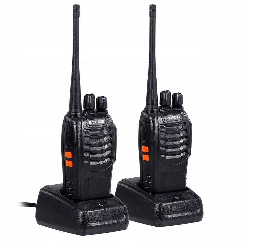 Sada vysílaček Baofeng BF-88E, 2 kusy, komunikace, dosah až 5 km