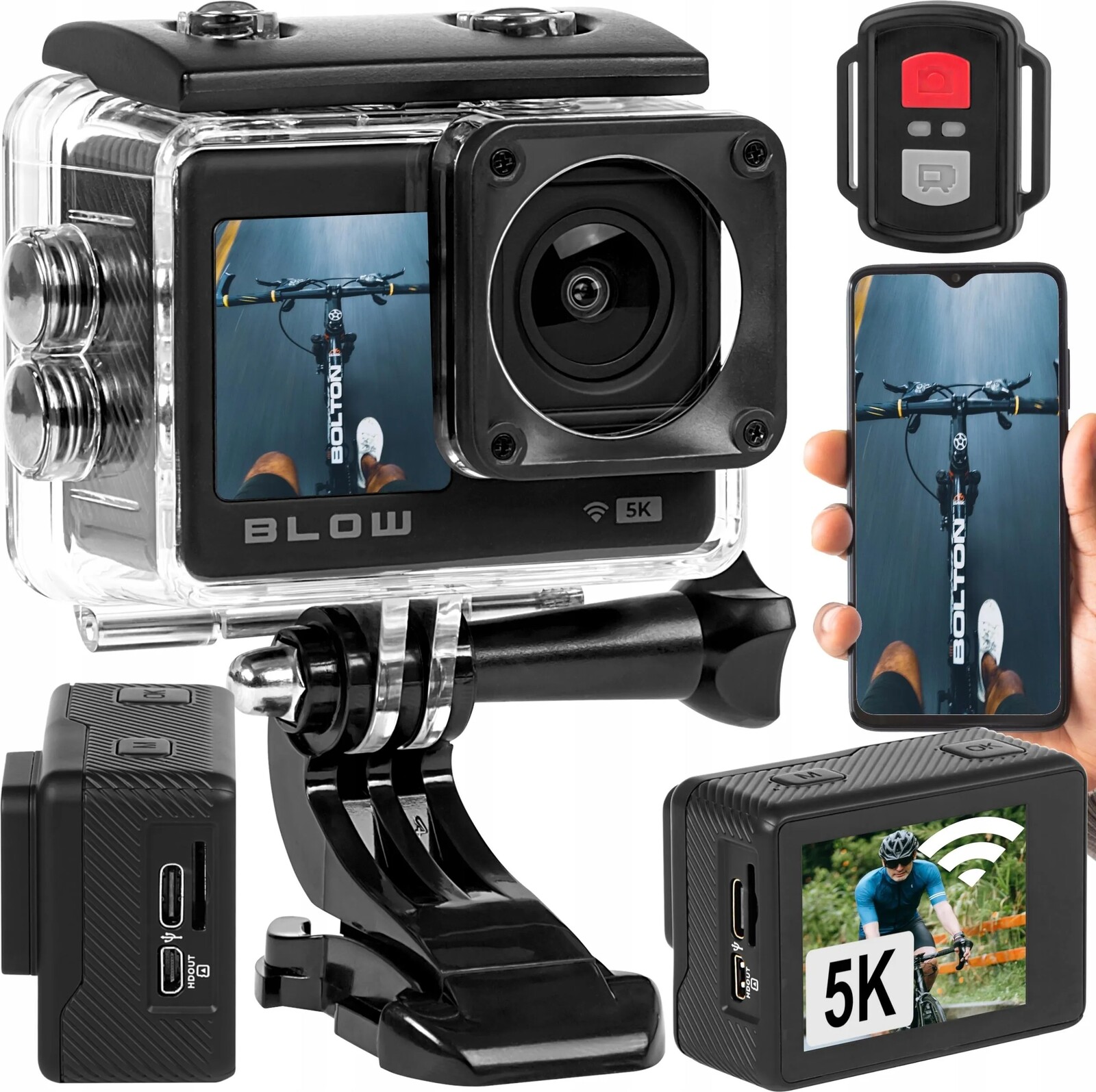 Sportovní kamera GoPro4U 4K WiFi – nahrávání v ultra Hd rozlišení