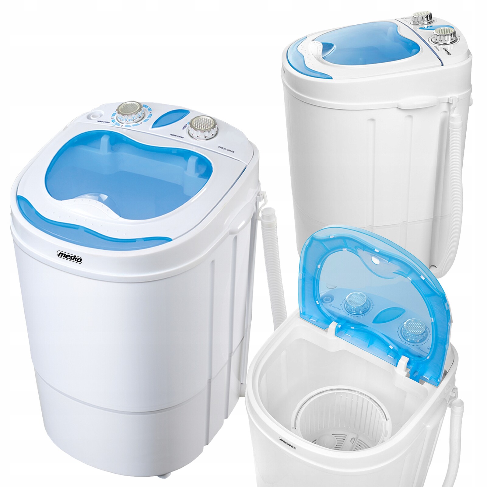 Pračka Odstředivka 2v1 Náplň 3KG Turistická Přenosná Mesko 8053 Typu Frania