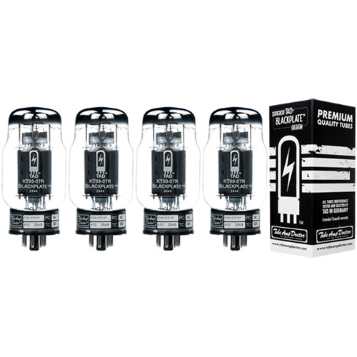 KT88-STR Blackplate Tad Premium Matched 4 ks vybrané čtverce