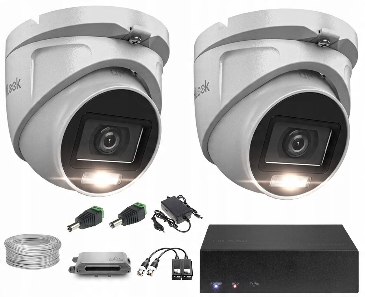 Sada pro monitorování Ahd 2x TVICAM-T2M-20DL 2MPx SSD-DVR-2MP Full Hd