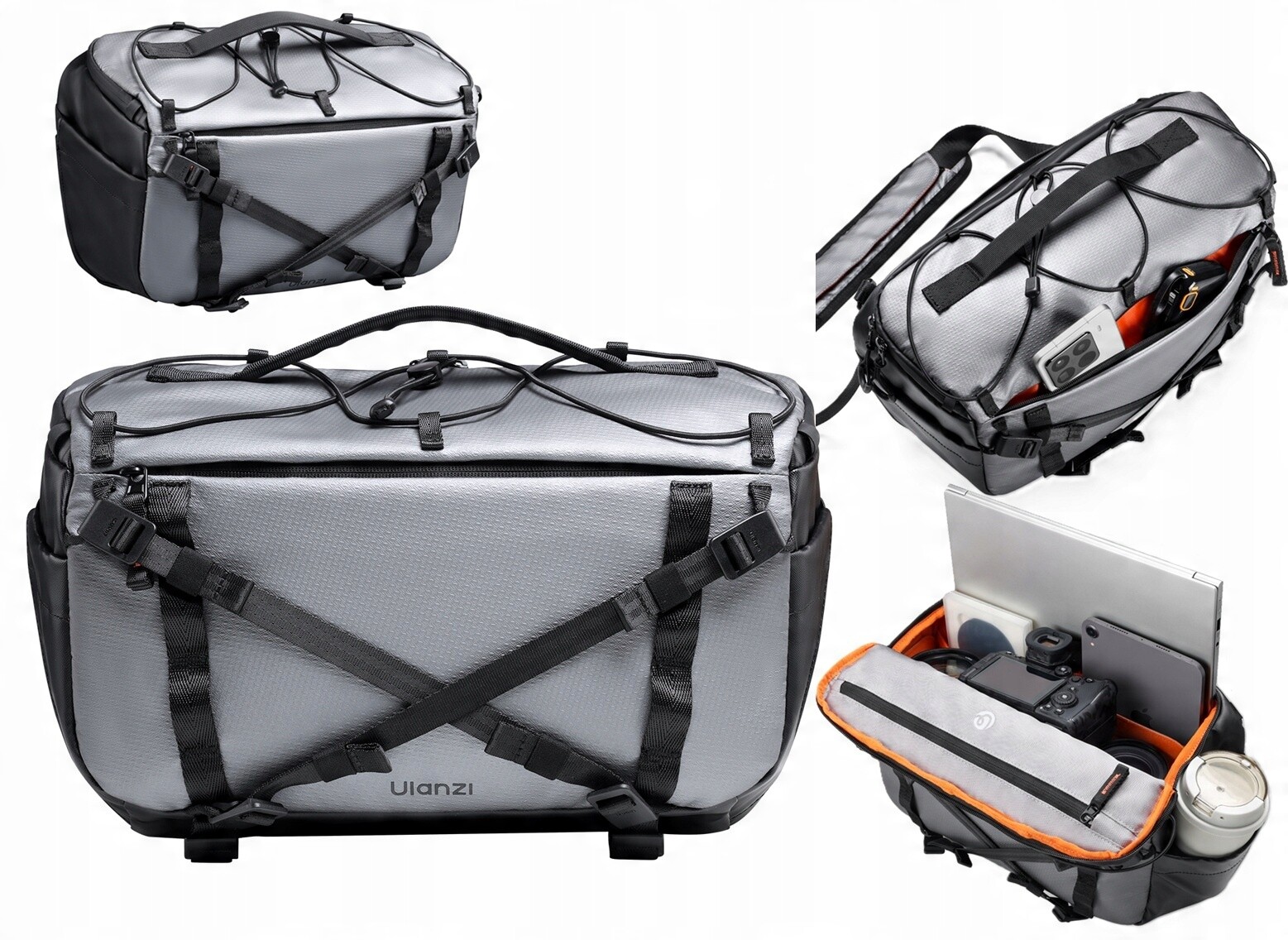 Taška na fotoaparát dronu Videokamera pro fotoaparát kamery Ulanzi Sling Crossbody