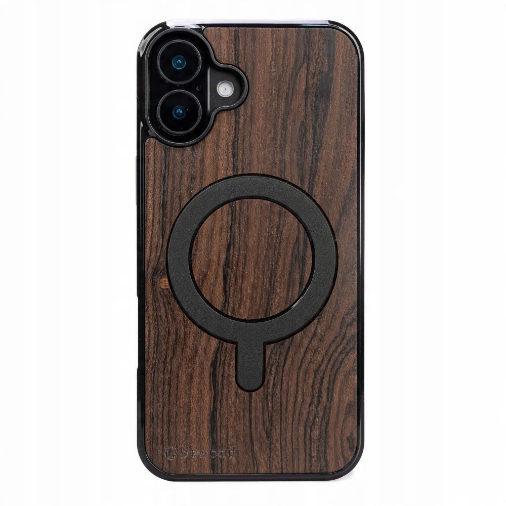 Dřevěné Pouzdro Bewood pro iPhone 16 Plus Ziricote s MagSafe