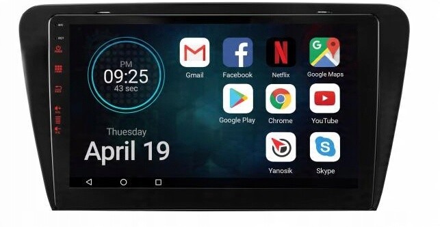 Rádio Vordon HT-X10 RF-2370 rám Škoda Octavia 2015