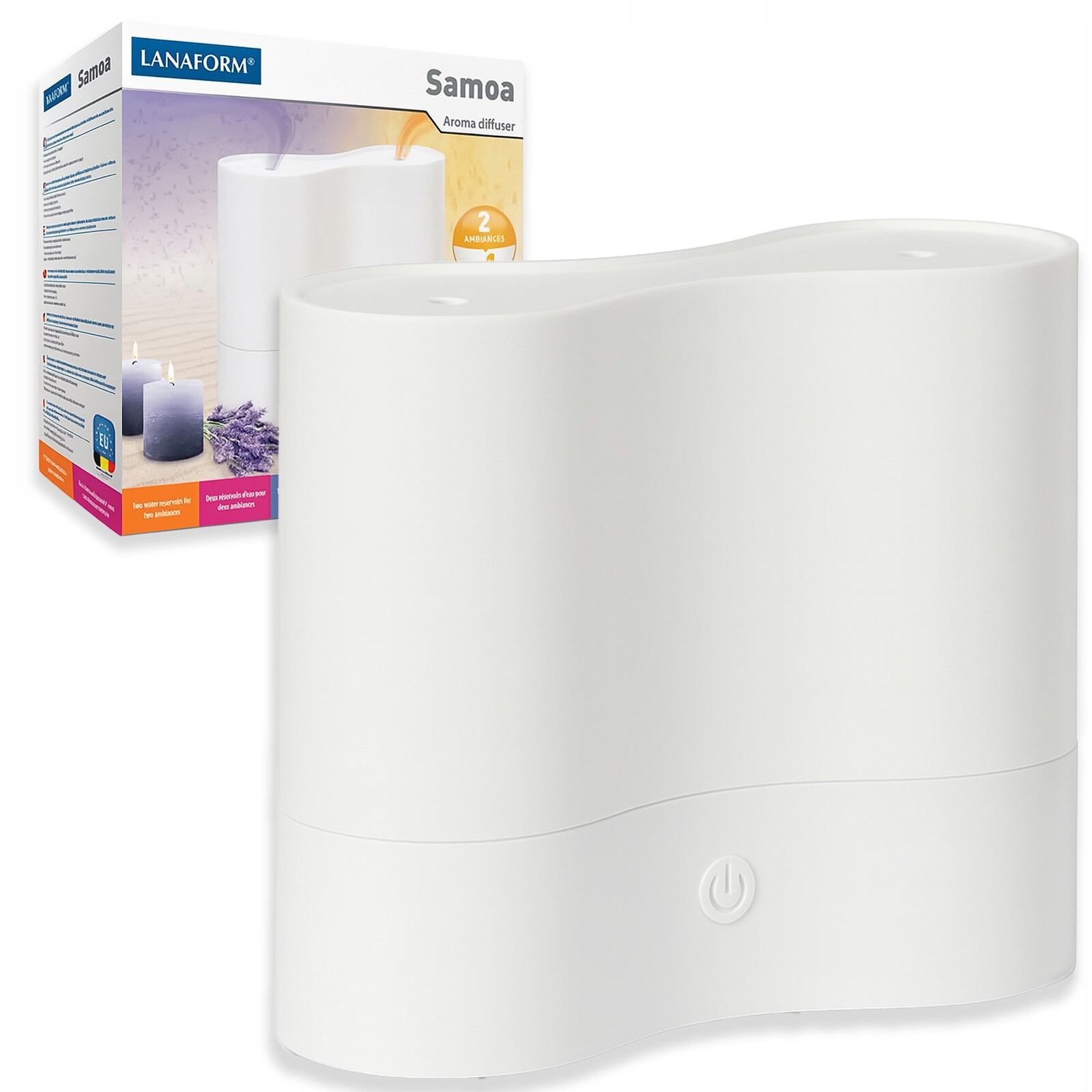 Difuzér Ultrazvukový zvlhčovač vzduchu pro esenciální oleje Ionizátor