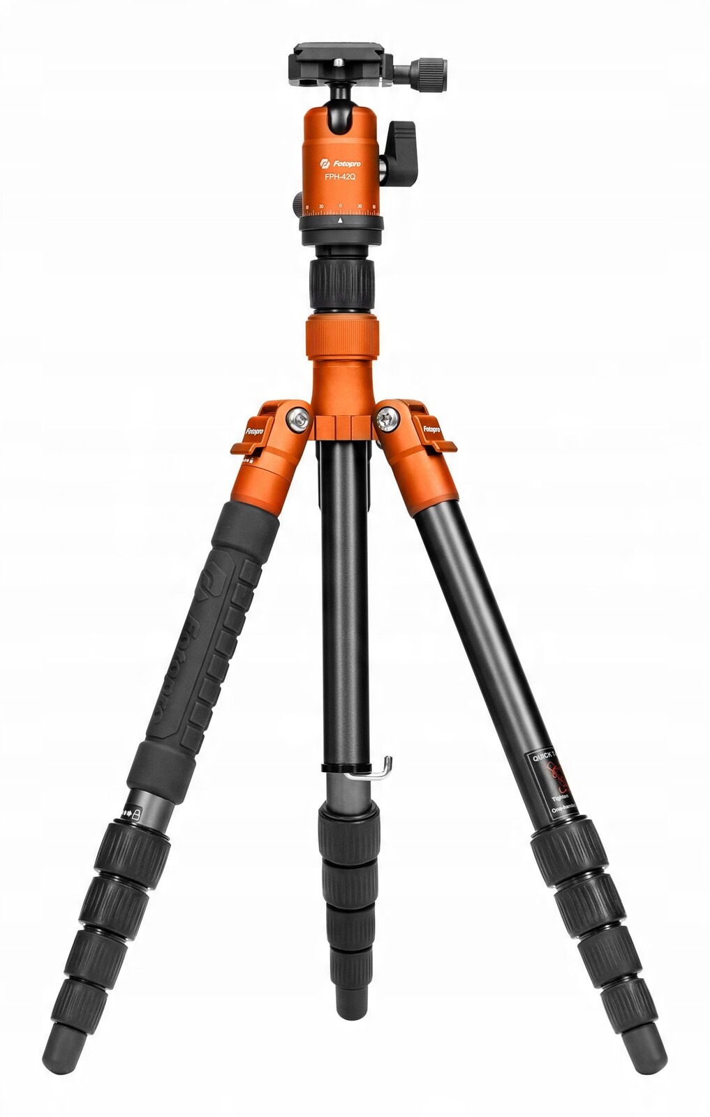 Tripod Fotopro X-go Gecko 135,8 cm oranžový