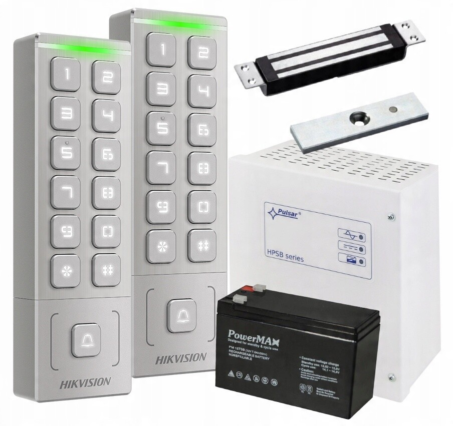 Sada kontroly přístupu s napájením DS-K1T809MWX KD1 WiFi Hikvision Kód