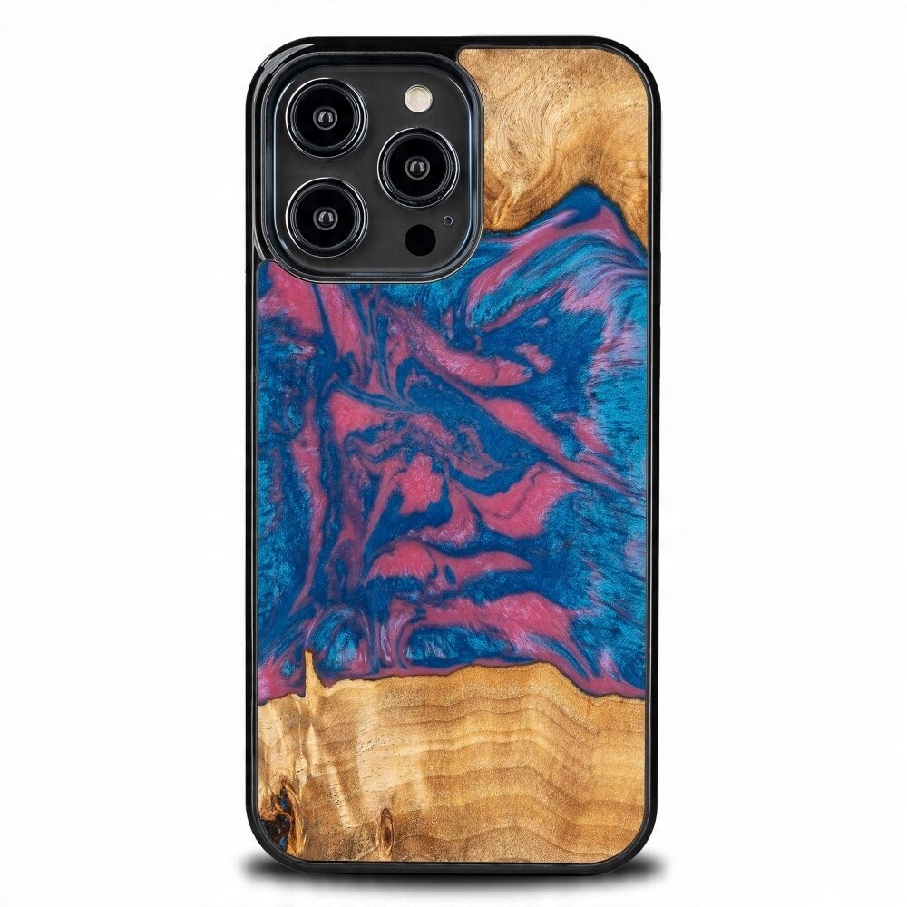 Pouzdro Bewood Unique pro iPhone 14 Pro Max Neony Vegas