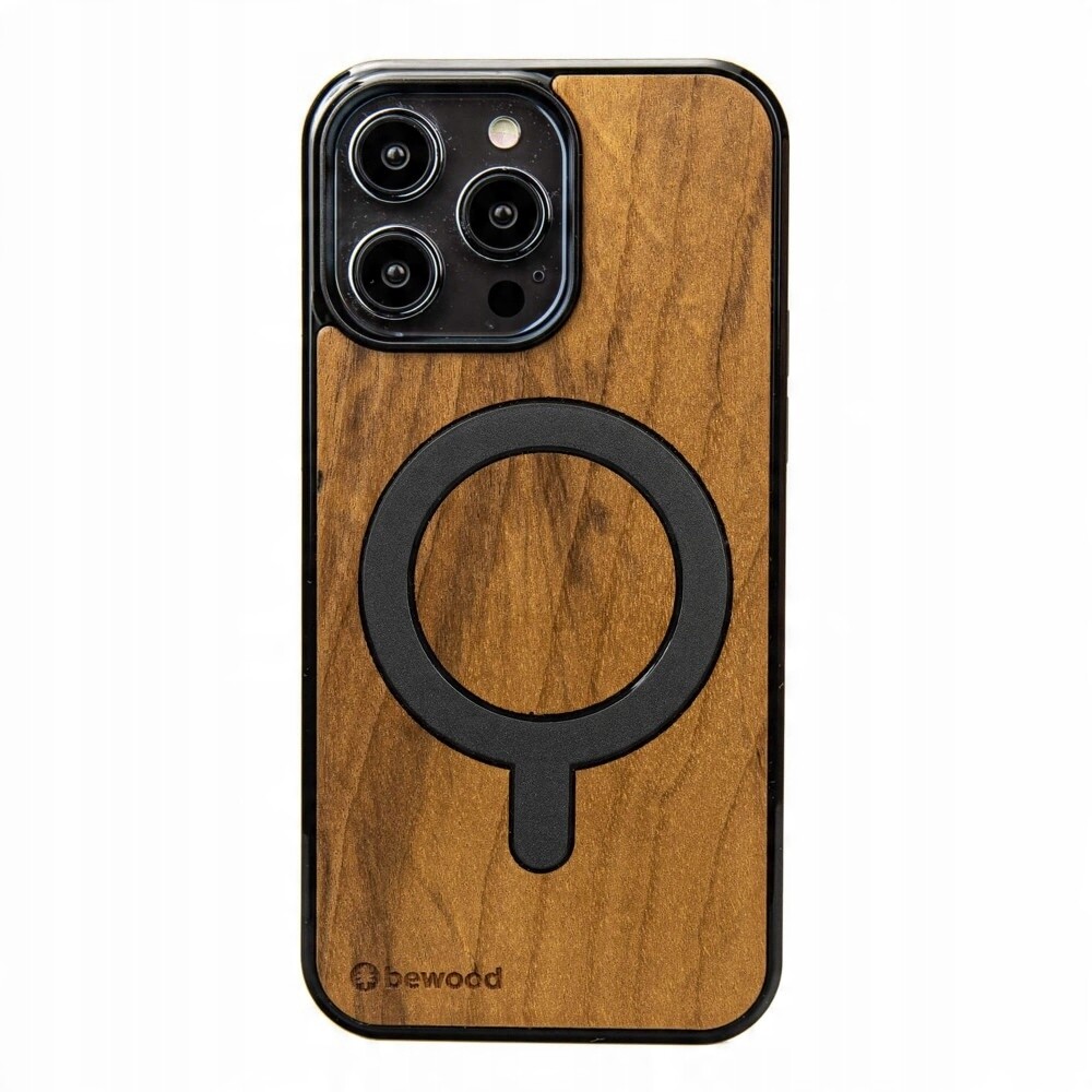 Dřevěné Pouzdro Bewood pro iPhone 15 Pro Max Imbuia s MagSafe