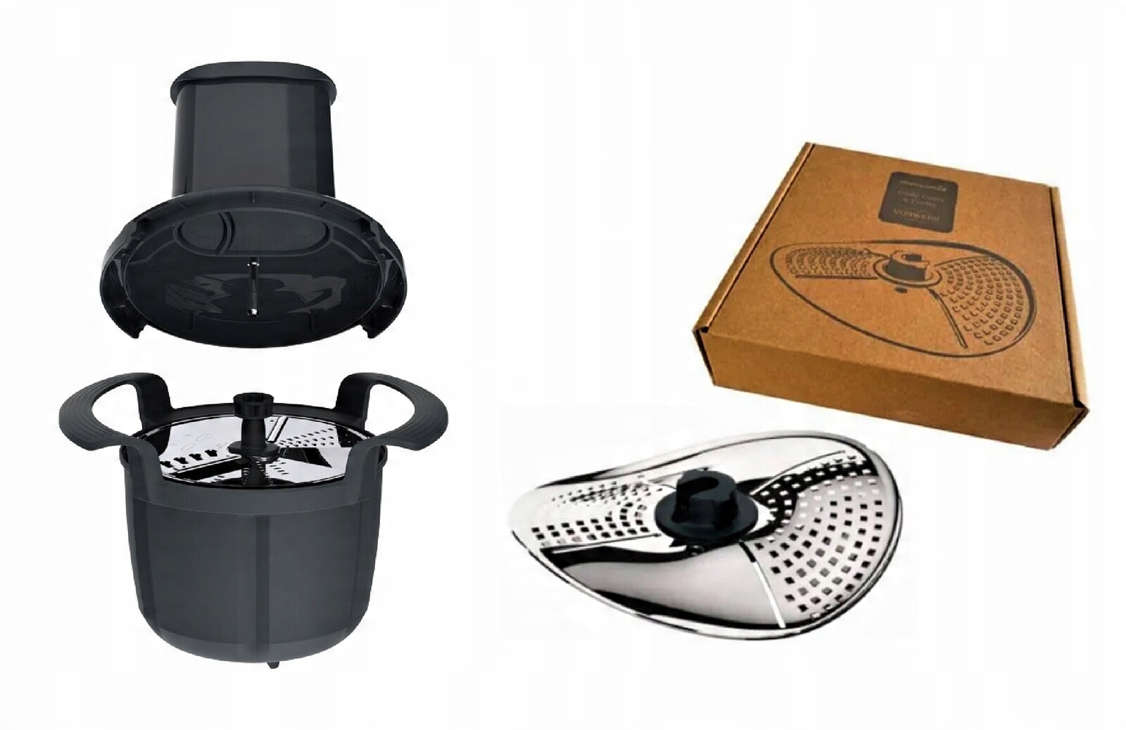 Krájecí Nástavec Na Škrabku Thermomix TM5 TM6 Vorwerk, Kráječ Na Krájení