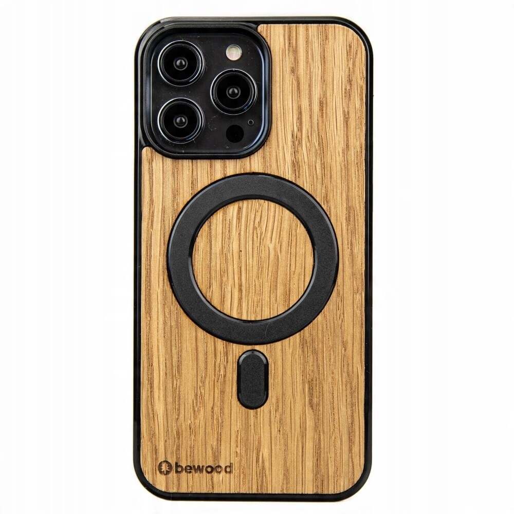 Dřevěné Pouzdro Bewood pro iPhone 14 Pro Max Dub MagSafe