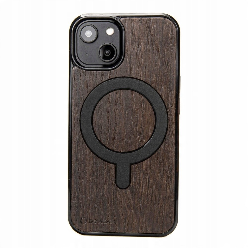 Dřevěné Pouzdro Bewood pro iPhone 15 Dub Uzený s MagSafe