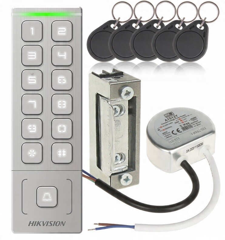 Sada kontroly přístupu ke dveřím DS-K1T809MWX KD1 WiFi Hikvision Kód Rfid